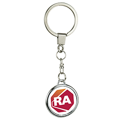 RA METAL KEY TAG