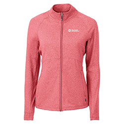 CUTTER & BUCK WOMEN'S ADAPT HEATHER RECYLCED FULL