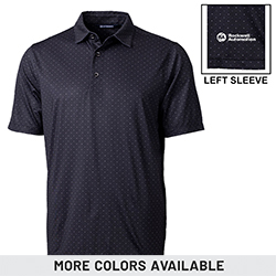 CUTTER & BUCK DOUBLE DOT PRINT POLO