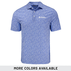 CUTTER & BUCK PIKE ECO FLORA PRINT POLO