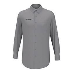 PERRY ELLIS HEATHERED WOVEN SHIRT